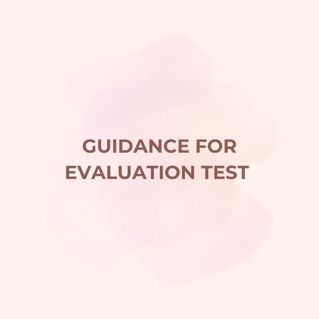 guidance-for-evaluation-test